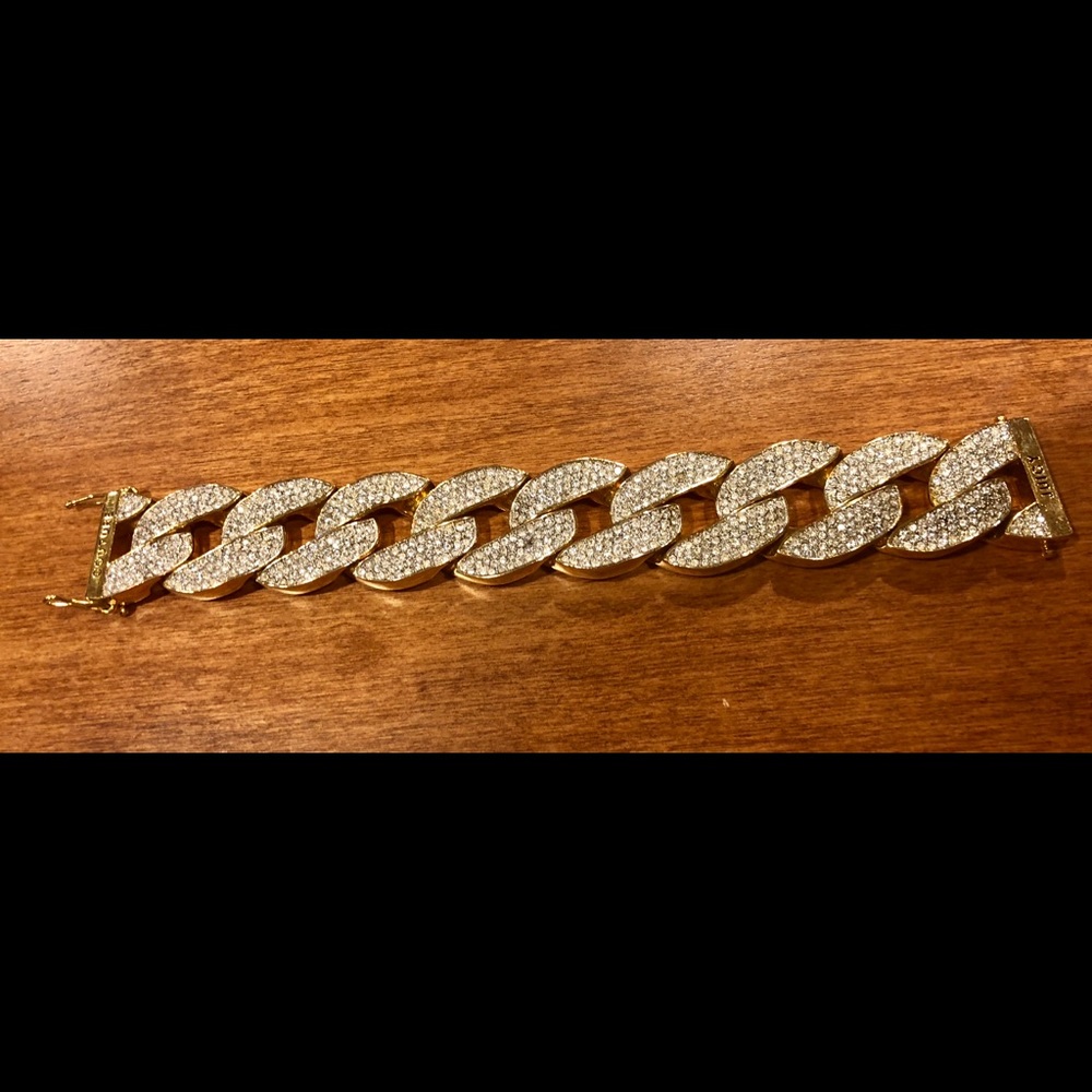Juicy Couture Chain Bracelet Pave Diamonds (CZ)
